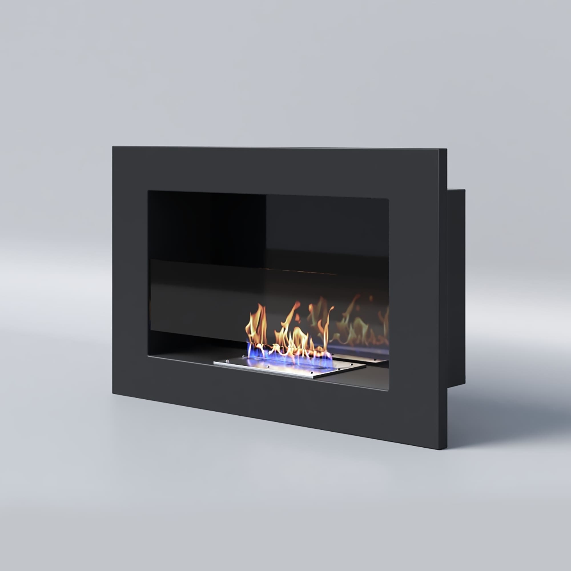 Биокамин "Русский огонь" Лайт 650V встраиваемый с защитным и декоративным стеклом по цене 21 900 руб.