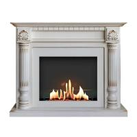 Биокамин в портале SteelHeat Makedonia, стекло Биокамин в портале SteelHeat Makedonia, стекло