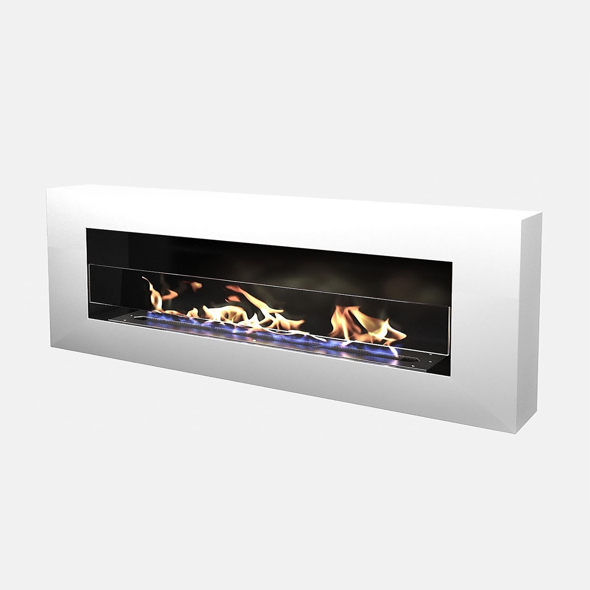 Биокамин "Русский огонь" Блонд 1500N настенный с декоративным стеклом (стемалитом) по цене 50 650 руб.