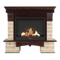 Биокамин в портале SteelHeat WS, стекло Биокамин в портале SteelHeat WS, стекло