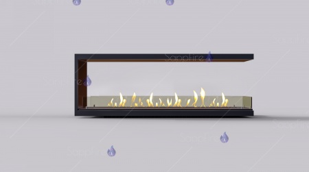 Встраиваемый биокамин / торцевой сквозной очаг 700 (SappFire) по цене 39 000 руб.