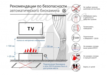 Автоматический биокамин Lux Fire Smart Flame 1800 RC Автоматический биокамин Lux Fire Smart Flame 1800 RC по цене 569 030 руб.