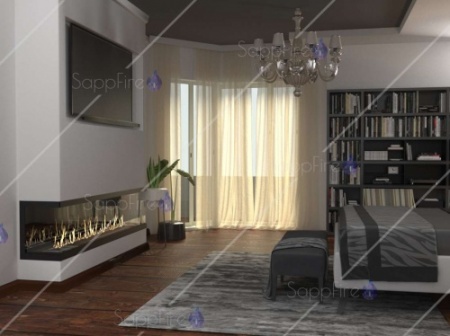 Встраиваемый торцевой очаг 600 SappFire по цене 37 990 руб.