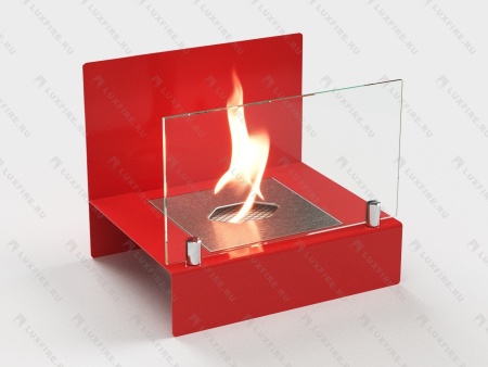 Настольный биокамин Lux Fire "Афиша" М (красный) по цене 10 527 руб.