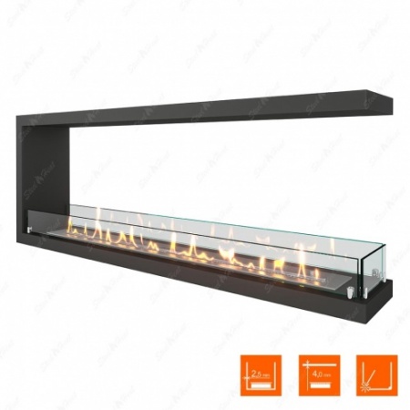 Биокамин торцевой SteelHeat Leader 1300 Биокамин торцевой SteelHeat Leader 1300 по цене 47 460 руб.