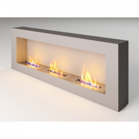 Биокамин Fire Line Glass grey по цене 31 464 руб.
